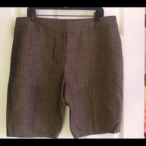 Doncaster Brand Dress Shorts  Sz 16 - Picture 3 of 11